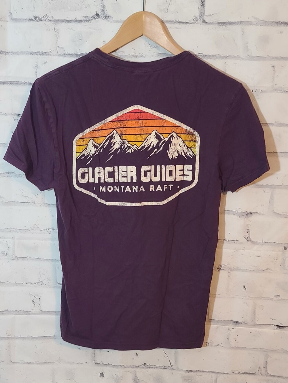 Glacier Guides Montana Tee Shirt Small